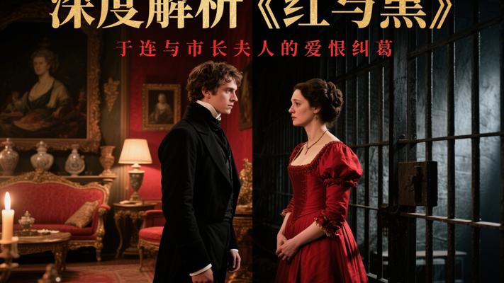 深度解析《红与黑》：于连与市长夫人的爱恨纠葛