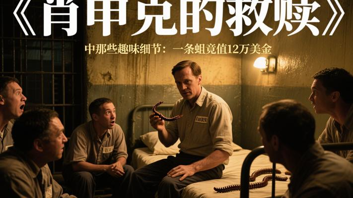 《肖申克的救赎》中那些趣味细节：一条蛆竟值12万美金
