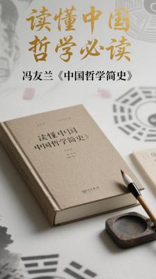 读懂中国哲学必读冯友兰《中国哲学简史》