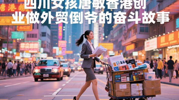 四川女孩唐敏香港创业做外贸倒爷的奋斗故事