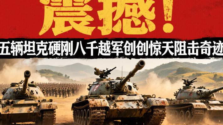 震撼！五辆坦克硬刚八千越军创惊天阻击奇迹