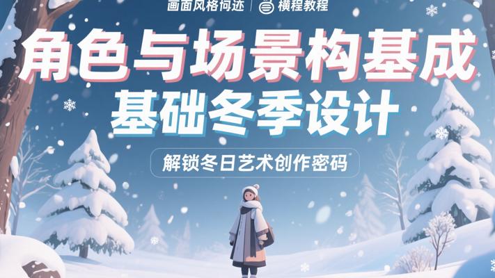 《角色与场景构成基础冬季设计》：解锁冬日艺术创作密码