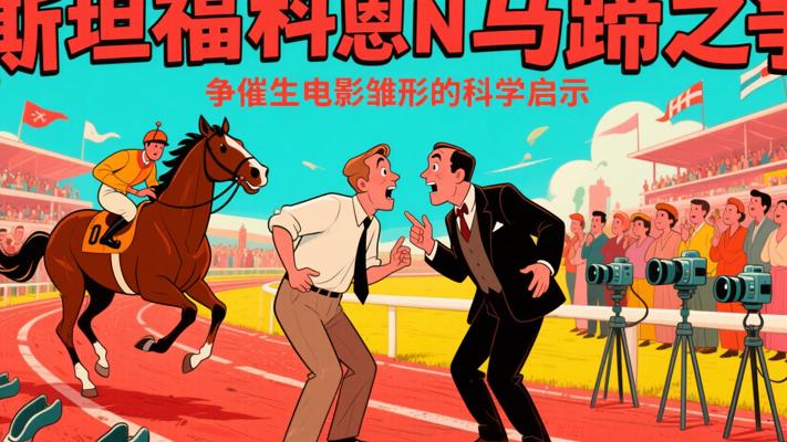 斯坦福科恩马蹄之争催生电影雏形的科学启示
