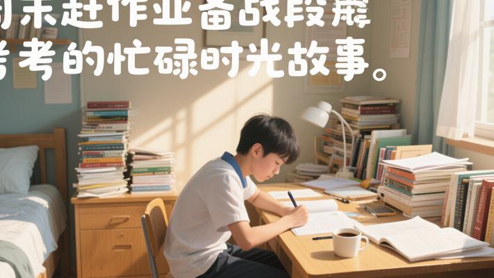 周末赶作业备战段考的忙碌时光故事