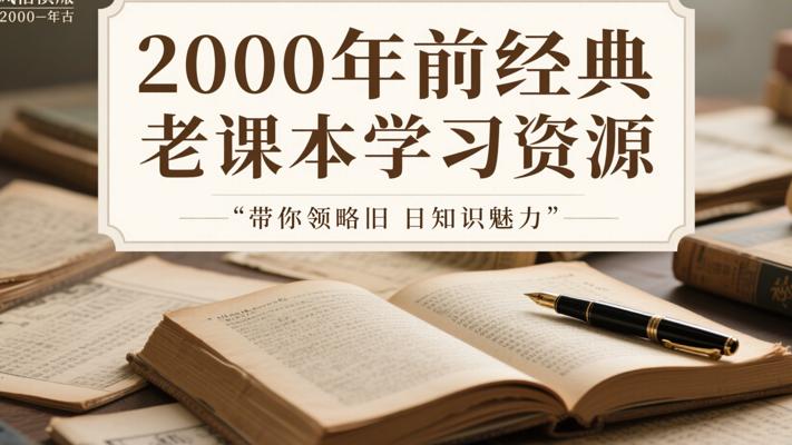 2000年前经典老课本学习资源介绍