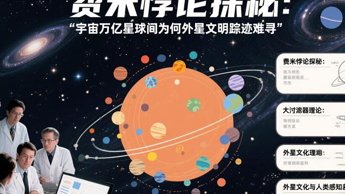 费米悖论探秘：宇宙万亿星球间为何外星文明踪迹难寻