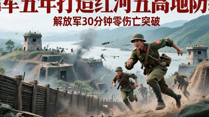 越军五年打造红河五高地防线 解放军30分钟零伤亡突破