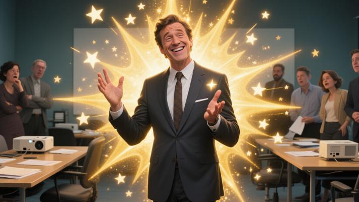 用幽默化解困境展现智慧光芒的名人故事