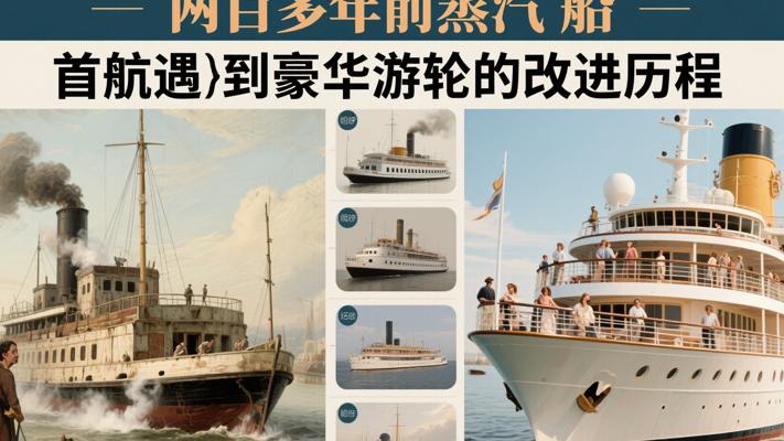 两百多年前蒸汽轮船首航遇挫到豪华游轮的改进历程