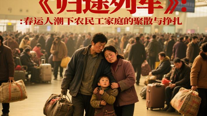 《归途列车》：春运人潮下农民工家庭的聚散与挣扎