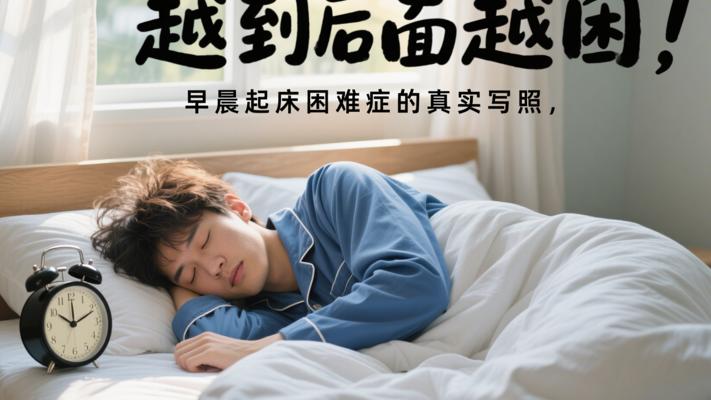 越到后面越困的早晨起床困难经历