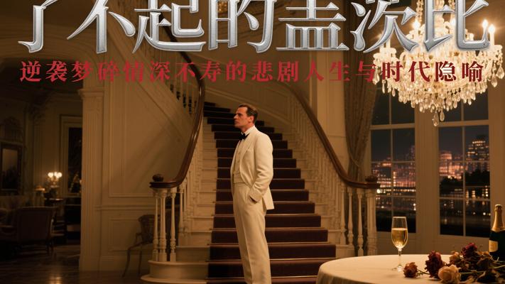 逆袭梦碎情深不寿《了不起的盖茨比》的悲剧人生与时代隐喻