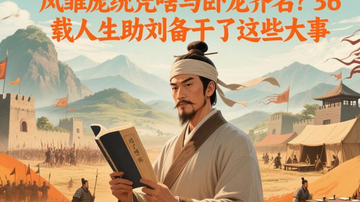 凤雏庞统凭啥与卧龙齐名？36载人生助刘备干了这些大事
