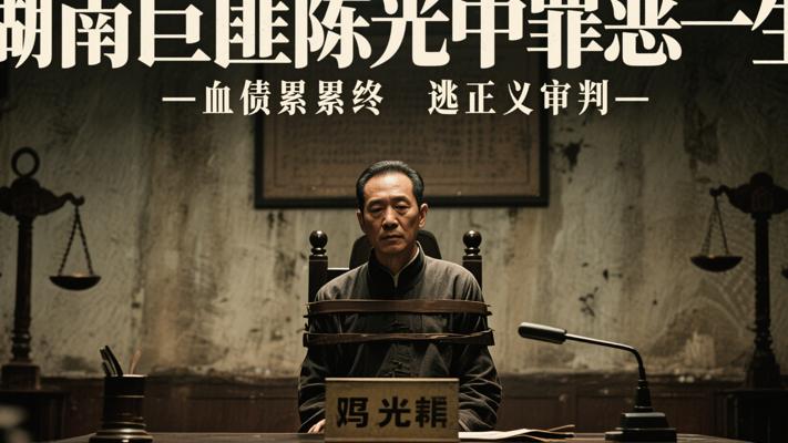 湖南巨匪陈光中罪恶一生：血债累累终难逃正义审判