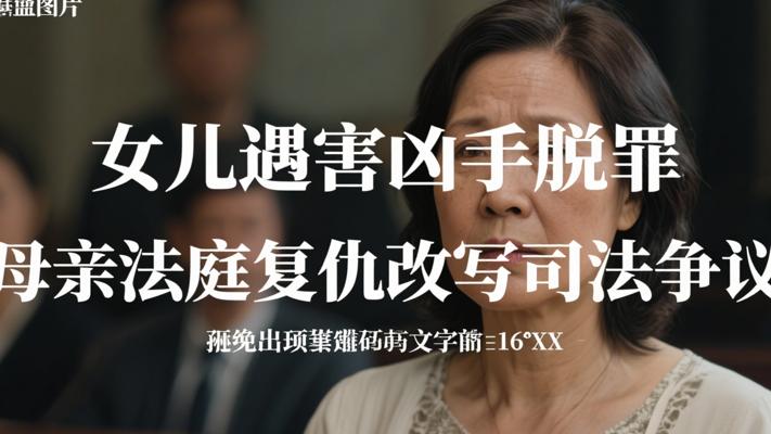 女儿遇害凶手脱罪 母亲法庭复仇改写司法争议