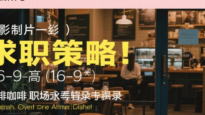 求职策略：咖啡店里的职场启示录