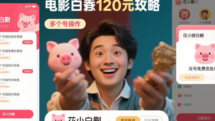 花小猪白撸120元攻略：多号操作免费赚零花钱