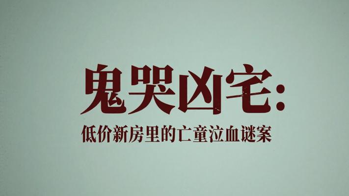 鬼哭凶宅：低价新房里的亡童泣血谜案