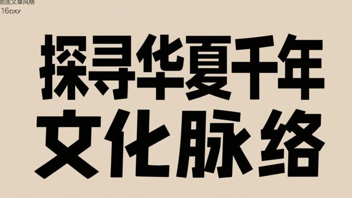 国学历史文案：探寻华夏千年文化脉络