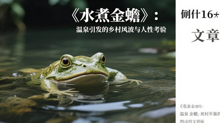 《水煮金蟾》：温泉引发的乡村风波与人性考验