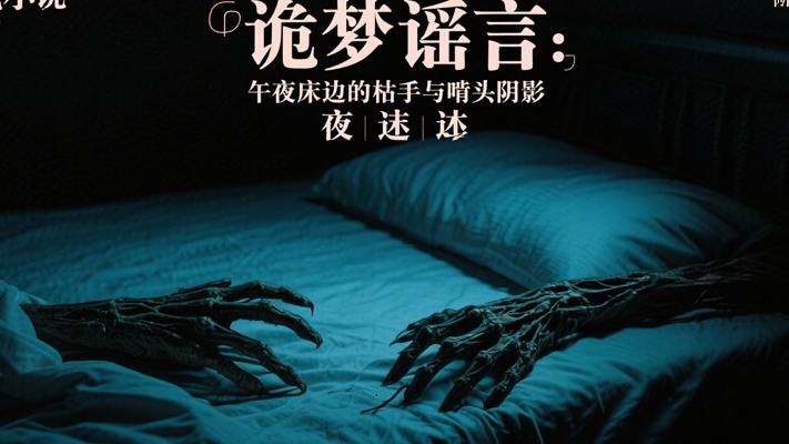 诡梦谣言：午夜床边的枯手与啃头阴影