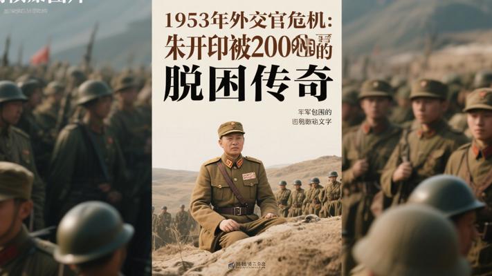 1953年外交官危机：朱开印被200外军包围的脱困传奇