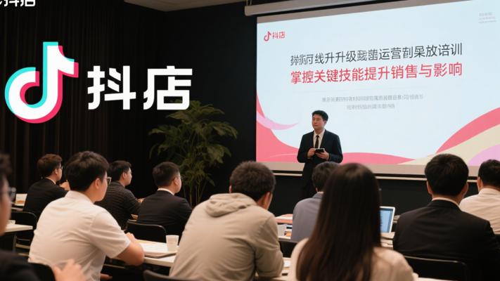 抖店进阶线下运营实操课程：掌握关键技能提升销售与影响