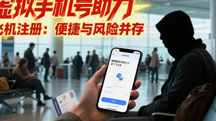 虚拟手机号助力飞机注册：便捷与风险并存