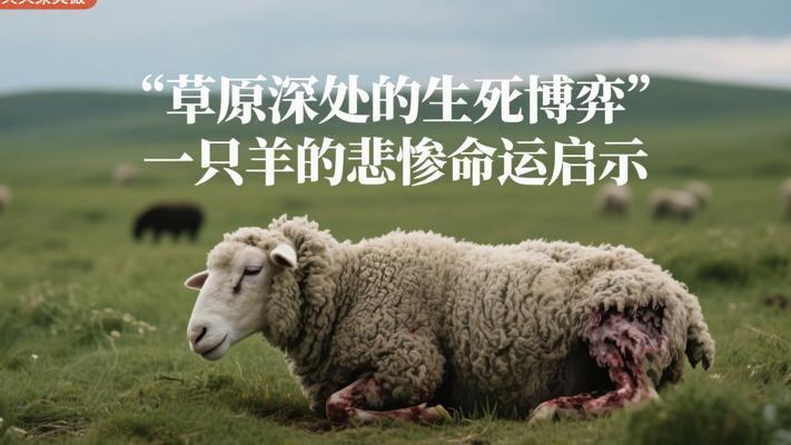 草原深处的生死博弈 一只羊的悲惨命运启示