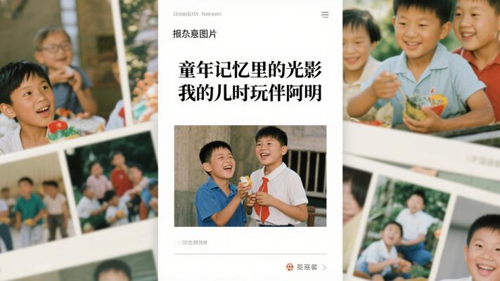 童年记忆里的光影 我的儿时玩伴阿明