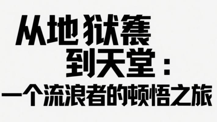 从地狱到天堂：一个流浪者的顿悟之旅