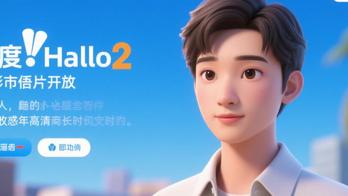 百度Hallo2开源！一键生成超高清长时数字人视频