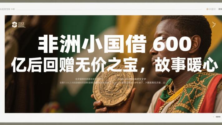 非洲小国借600亿后回赠无价之宝 背后故事太暖心