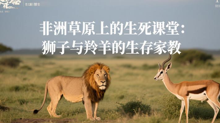 非洲草原上的生死课堂：狮子与羚羊的生存家教