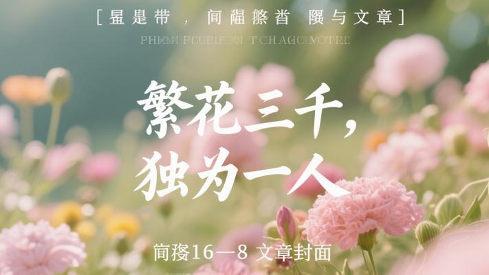 繁花三千只为一人饮故事