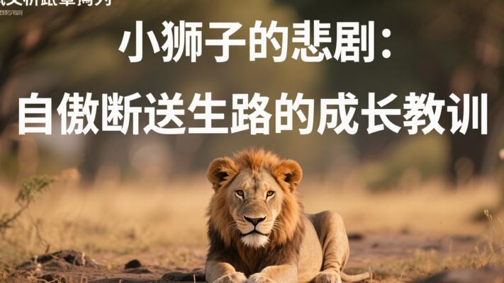 小狮子的悲剧：自傲断送生路的成长教训