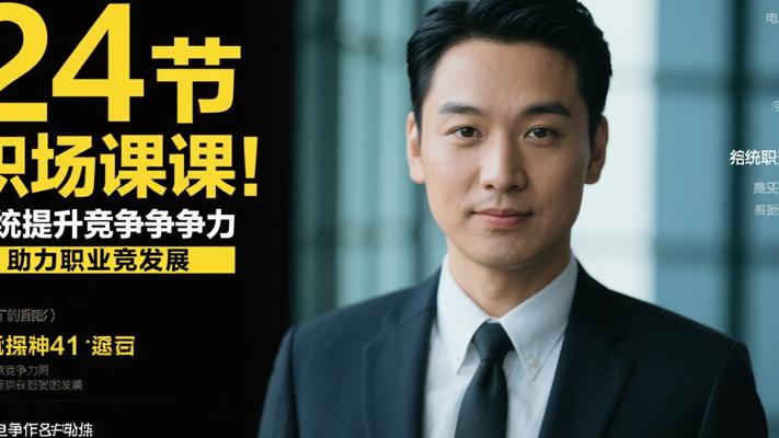 24节职场课：系统提升竞争力，助力职业发展