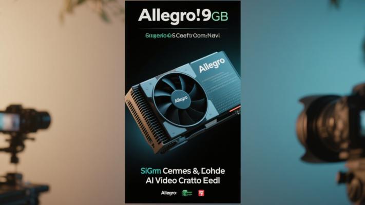 Allegro：9GB显存实现AI视频创作自由