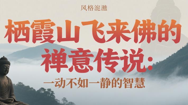 栖霞山飞来佛的禅意传说：一动不如一静的智慧