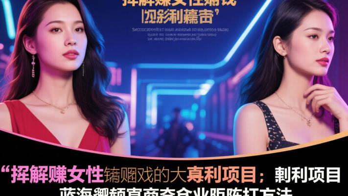 揭秘赚女人钱的暴利项目：蓝海垂直领域矩阵玩法