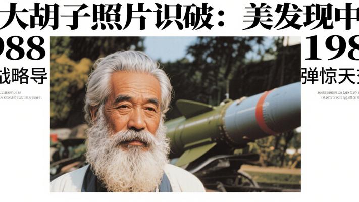 从大胡子照片识破：美发现中沙1988年战略导弹惊天交易