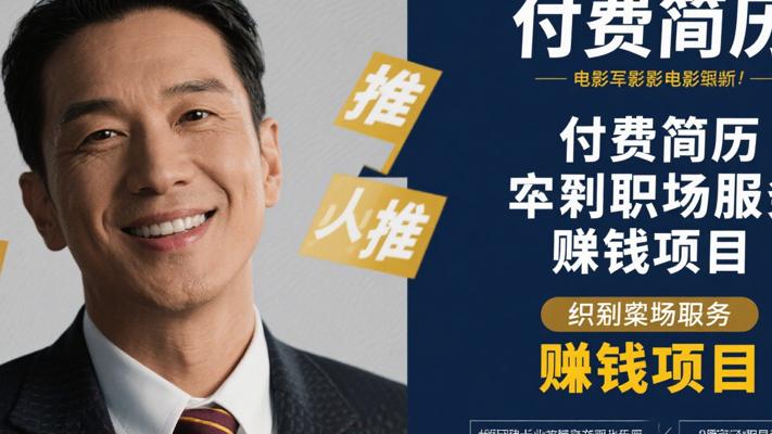 付费简历与内推：揭秘职场服务赚钱项目
