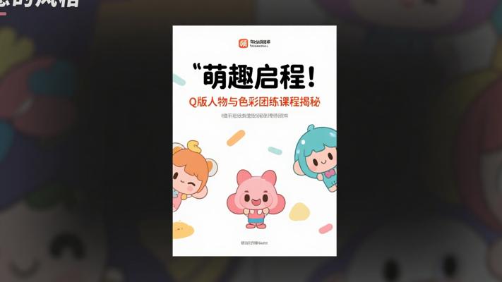 萌趣启程！Q版人物与色彩团练课程揭秘