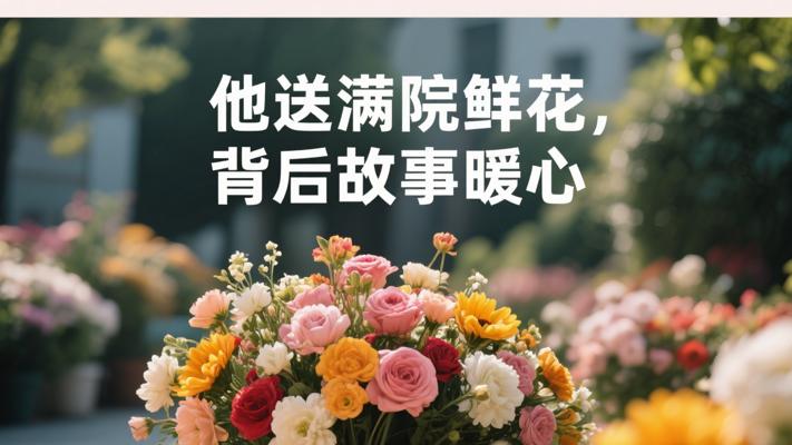 他把满院鲜花都送了人 背后故事暖人心