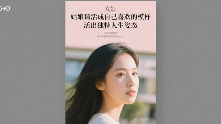 姑娘请活成自己喜欢的模样活出独特人生姿态