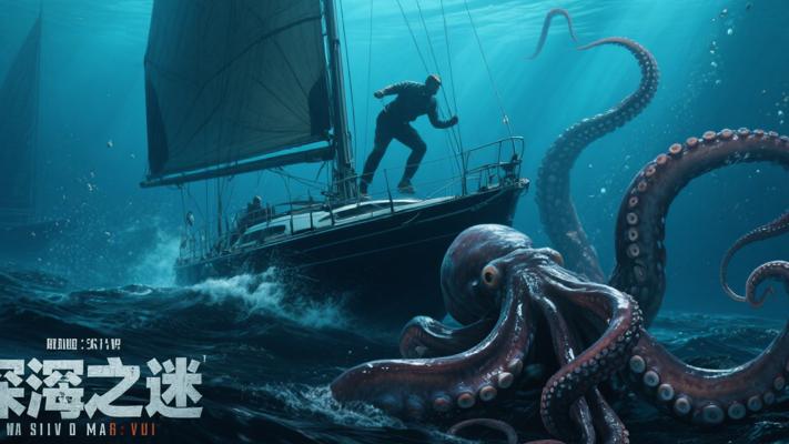深水之谜：帆船运动员大海中央遭遇巨型乌贼袭击