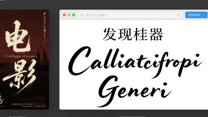 CalligraphyFontGenerator在线书法字体生成工具评测