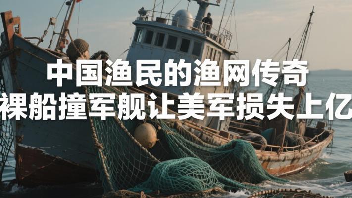 中国渔民的渔网传奇 裸船撞军舰让美军损失上亿