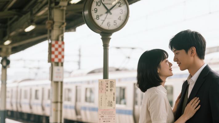 站台时钟与褪色车票：等出来的爱情故事