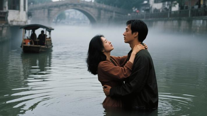 《苏州河》：在氤氲水汽中流淌的爱情迷思与命运漩涡